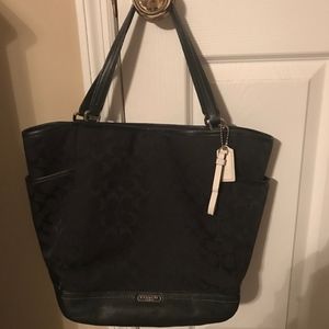 Coach Tote with Shoulder Straps